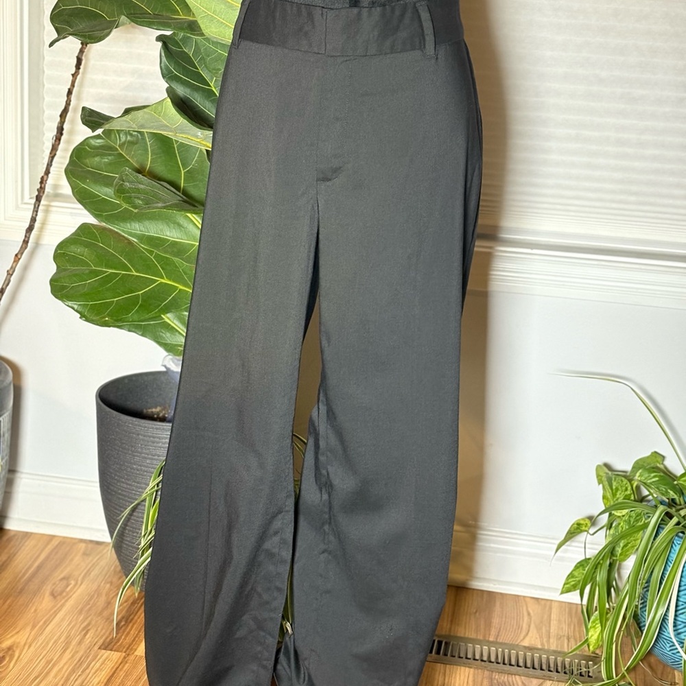 GAP Black Wide-Leg Trousers